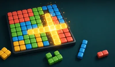 ColorMerge — обложка цветной браузерной головоломки